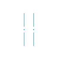 contact us logo on a black background